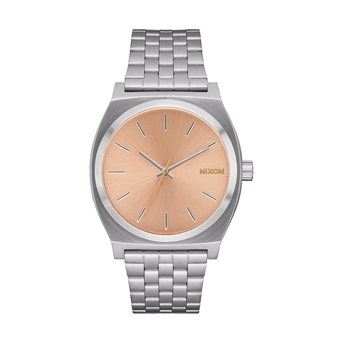 Relógio Nixon Time Teller Prateado e Coral A045-5339 — vista frontal