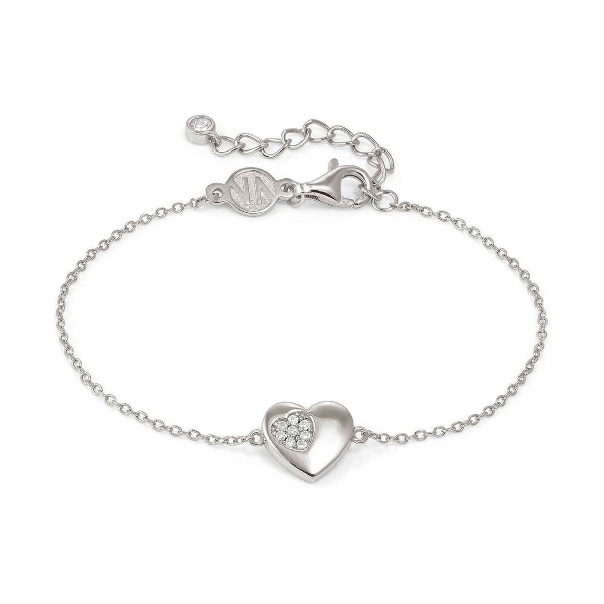 Pulseira Nomination Petit Sparkle Coração em prata 925 — 242306/004