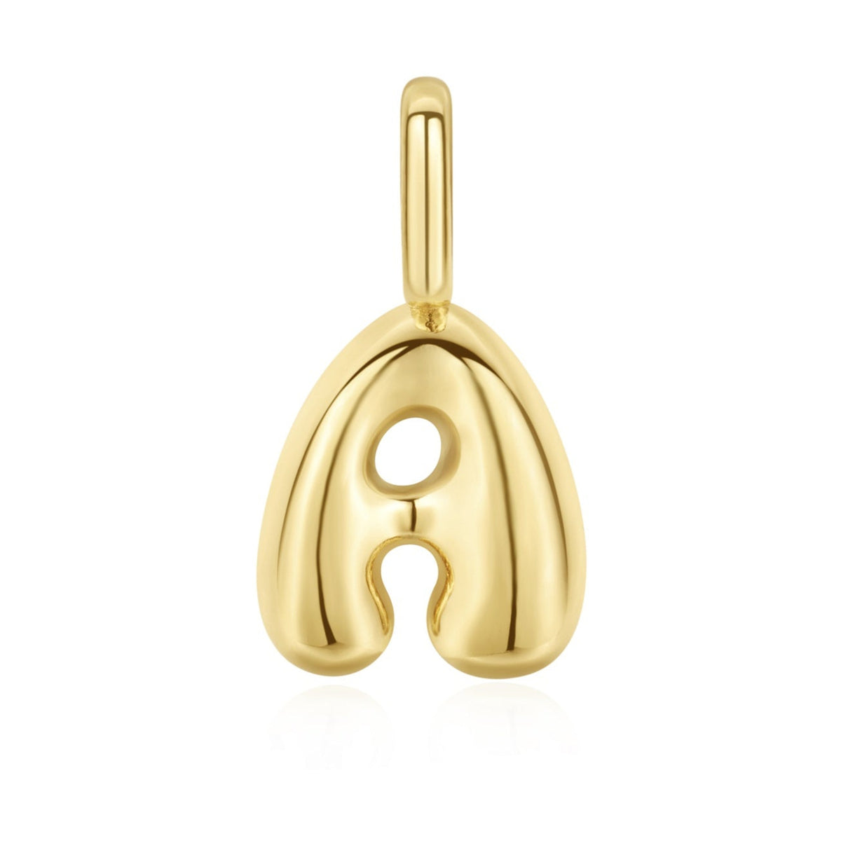 Charm Ania Haie Pop Charms Letra A Dourado — referência NC060-16G