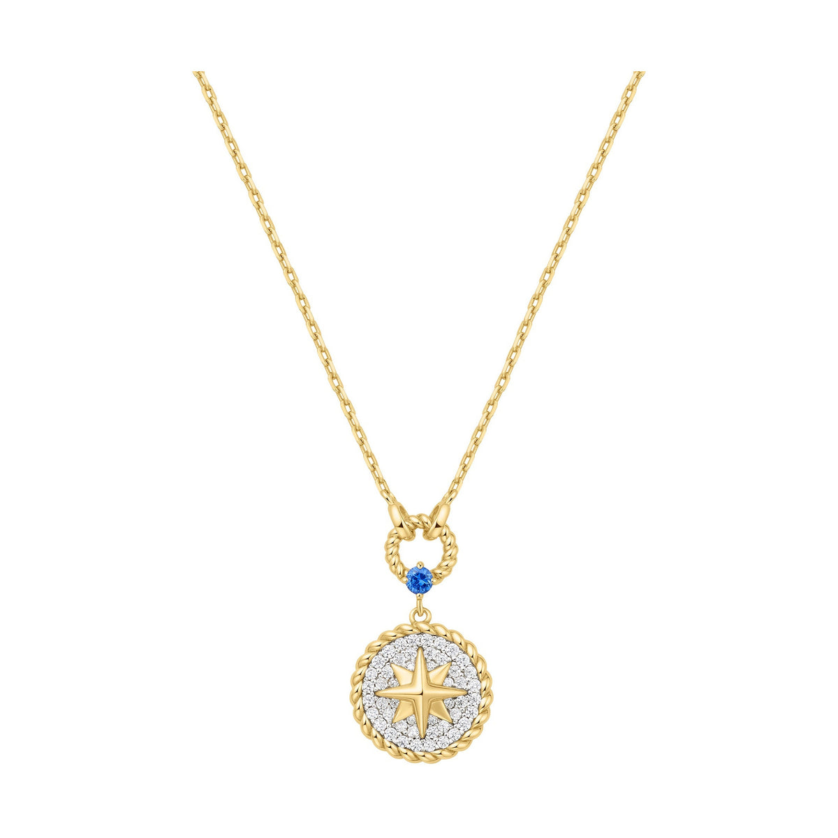Colar Ania Haie Chill Voyager Estrela Bicolor — referência N063-05T