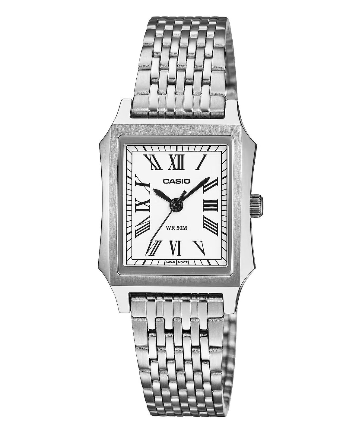Relógio Casio Collection LTP-B190 Branco Numeração Romana