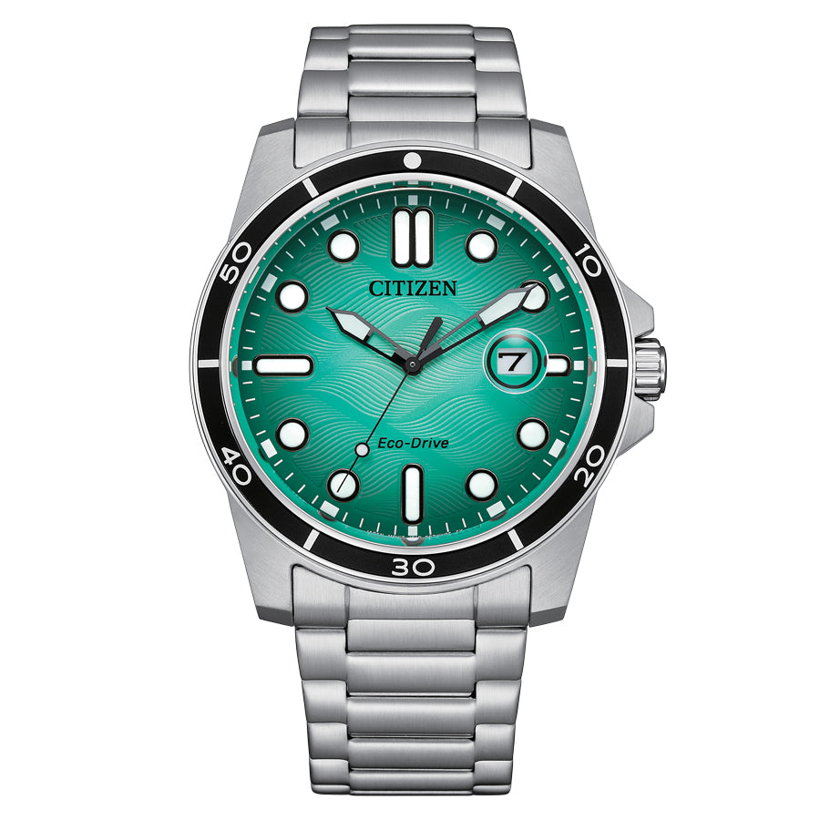 Relógio Citizen Eco-Drive Azul-Claro — AW1816-89L