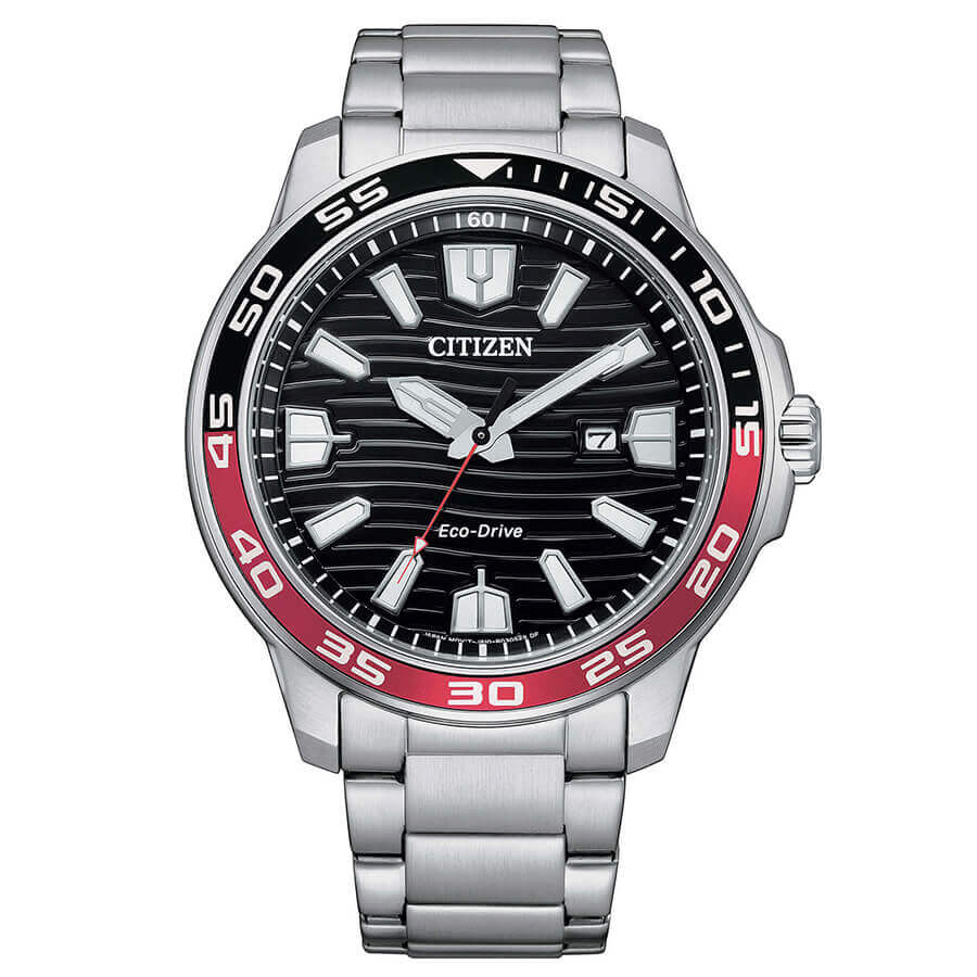 Relógio Citizen Eco-Drive Marine Sport Preto — AW1527-86E