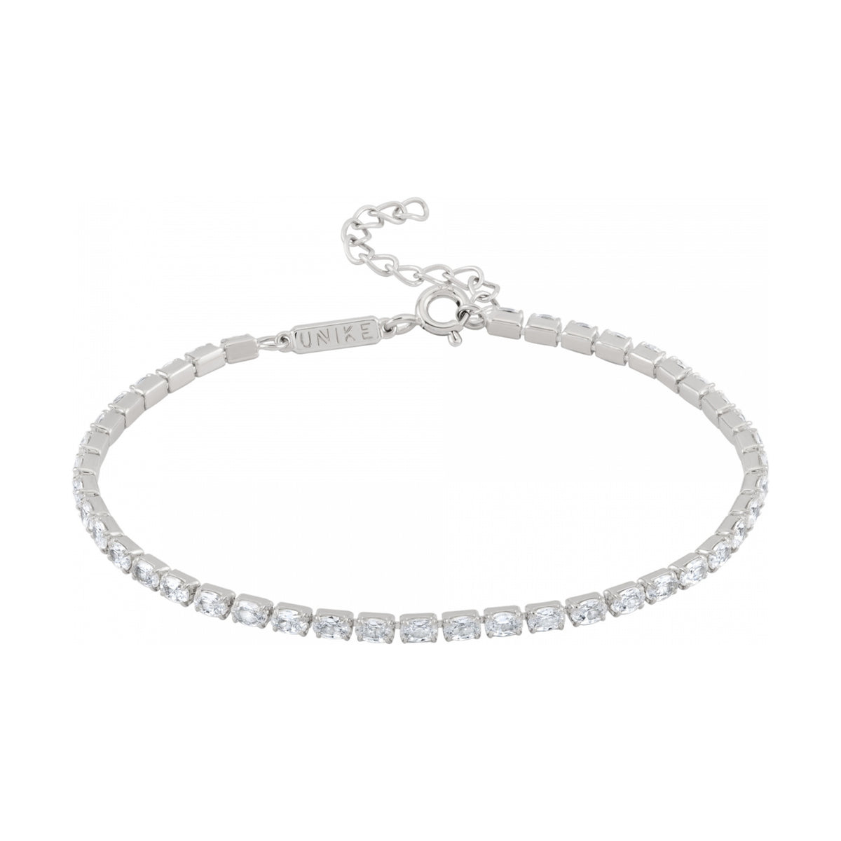 Pulseira Unike Tennis Branca em prata 925 com zircónias — UK.PU.XI0002.00.00