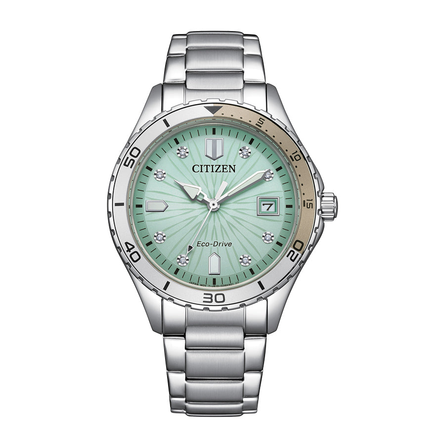 Relógio Citizen Eco-Drive Lady Azul — FE6170-88L