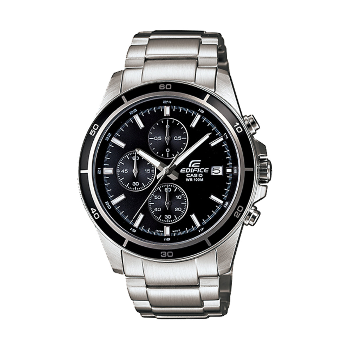Relógio Casio Edifice EFR-526D-1AVUEF Cronógrafo Preto — vista frontal