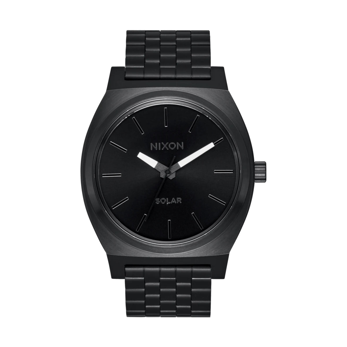 Relógio Nixon Time Teller Solar Preto – vista frontal