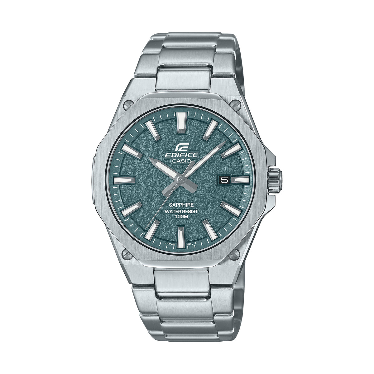 Relógio Casio Edifice EFR-S108DE-3AVUEF Verde — vista frontal