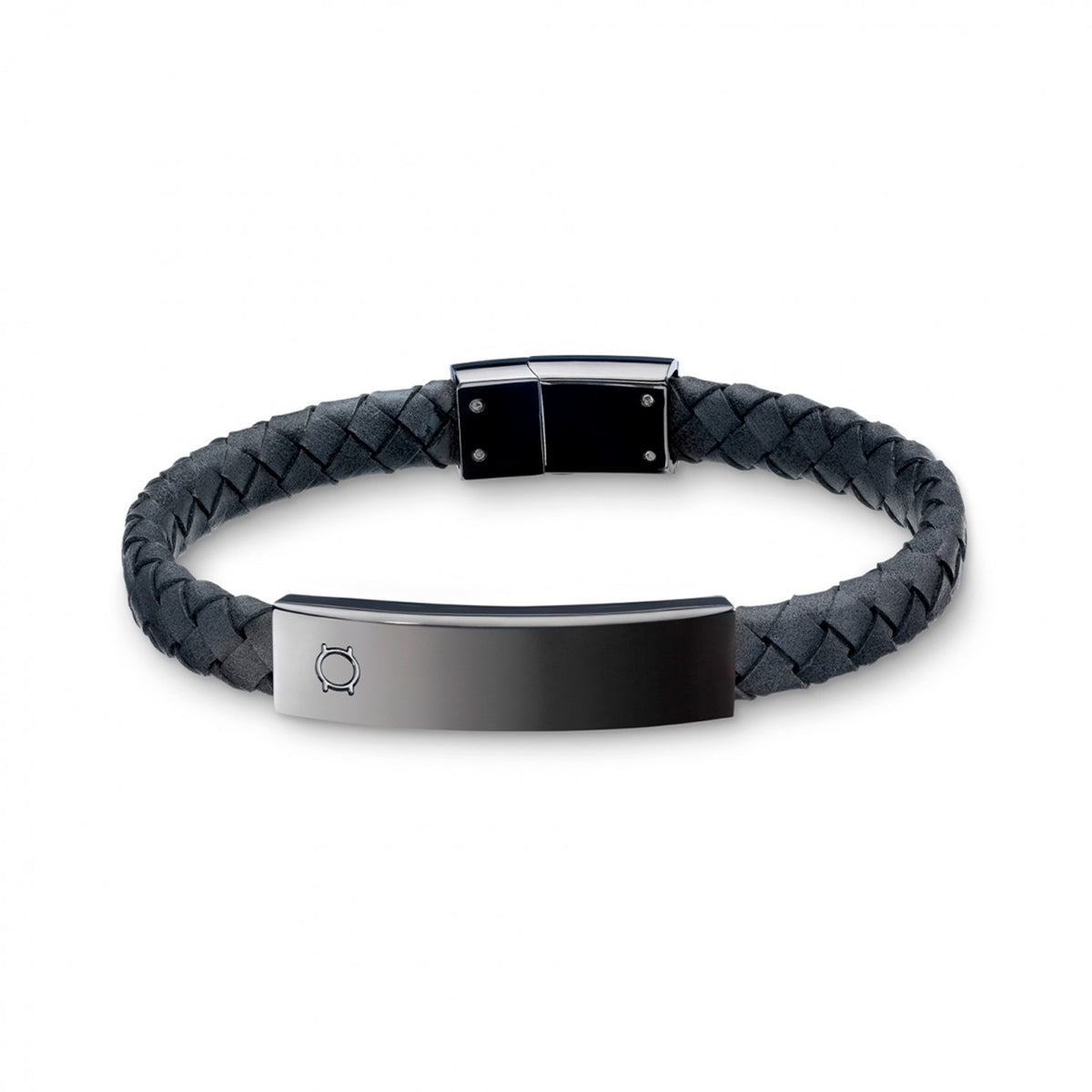 Pulseira ONE Men Maven Cinzenta em Pele