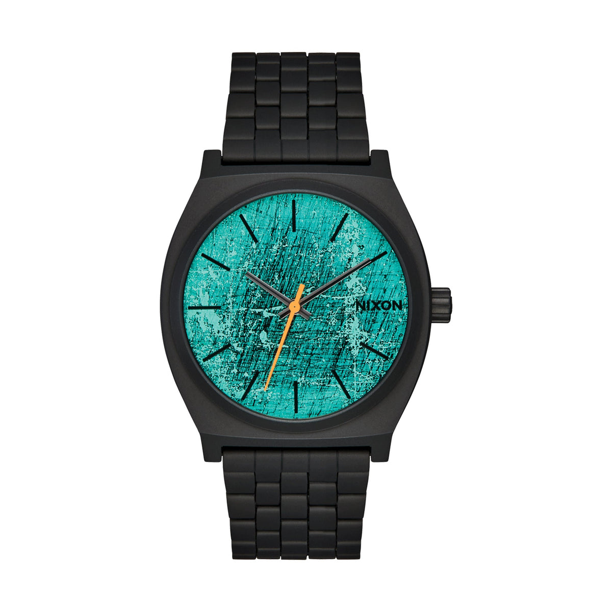 Relógio Nixon Time Teller Preto Oxidation – vista frontal