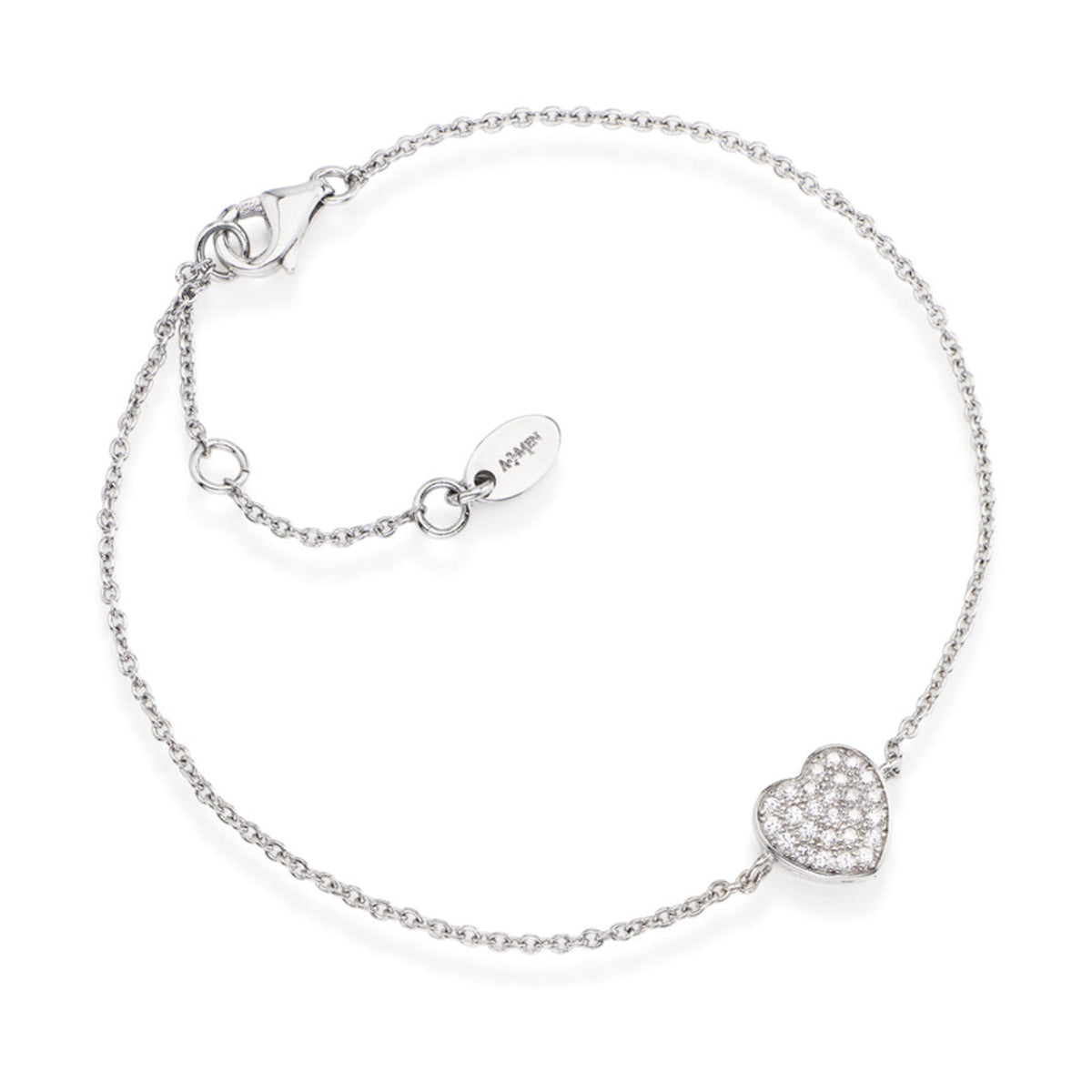 Pulseira Amen Coração com Zircónias – referência BRH