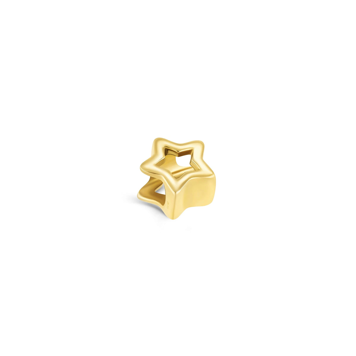 Charm ONE Story Estrela Dourado — OJCS16G; vista adicional do produto