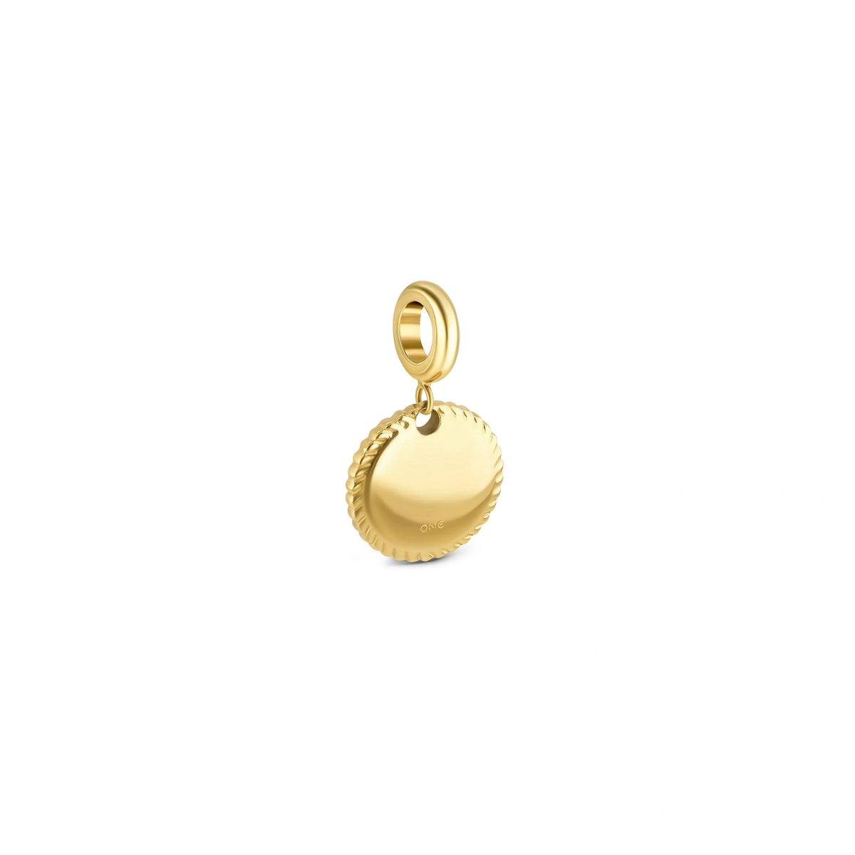 Charm ONE Life Engrave Dourado — OJEBC751, vista do produto