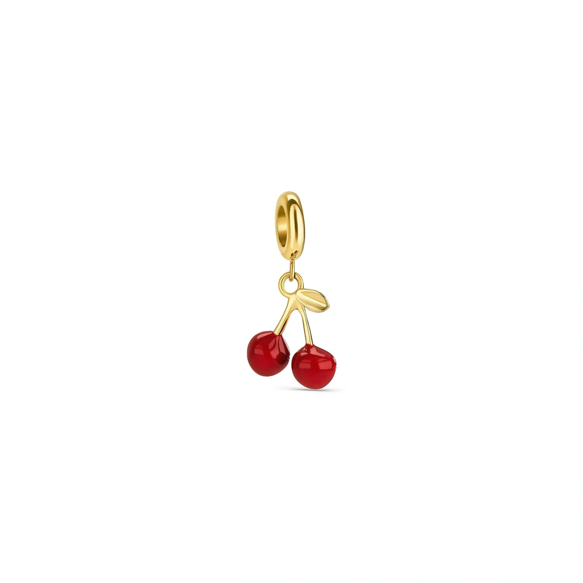 Charm ONE Life Cerejas Dourado — OJEBC774, vista do produto