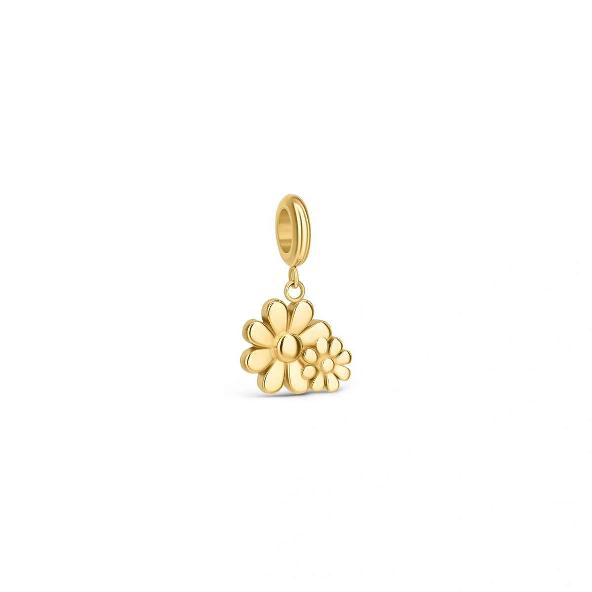Charm ONE Life Floral Dourado — OJEBC789, vista do produto