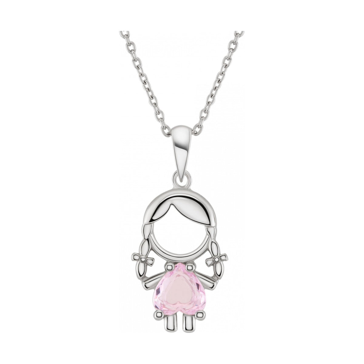 Colar Unike Mum Menina Rosa — UK.CL.1110.0022