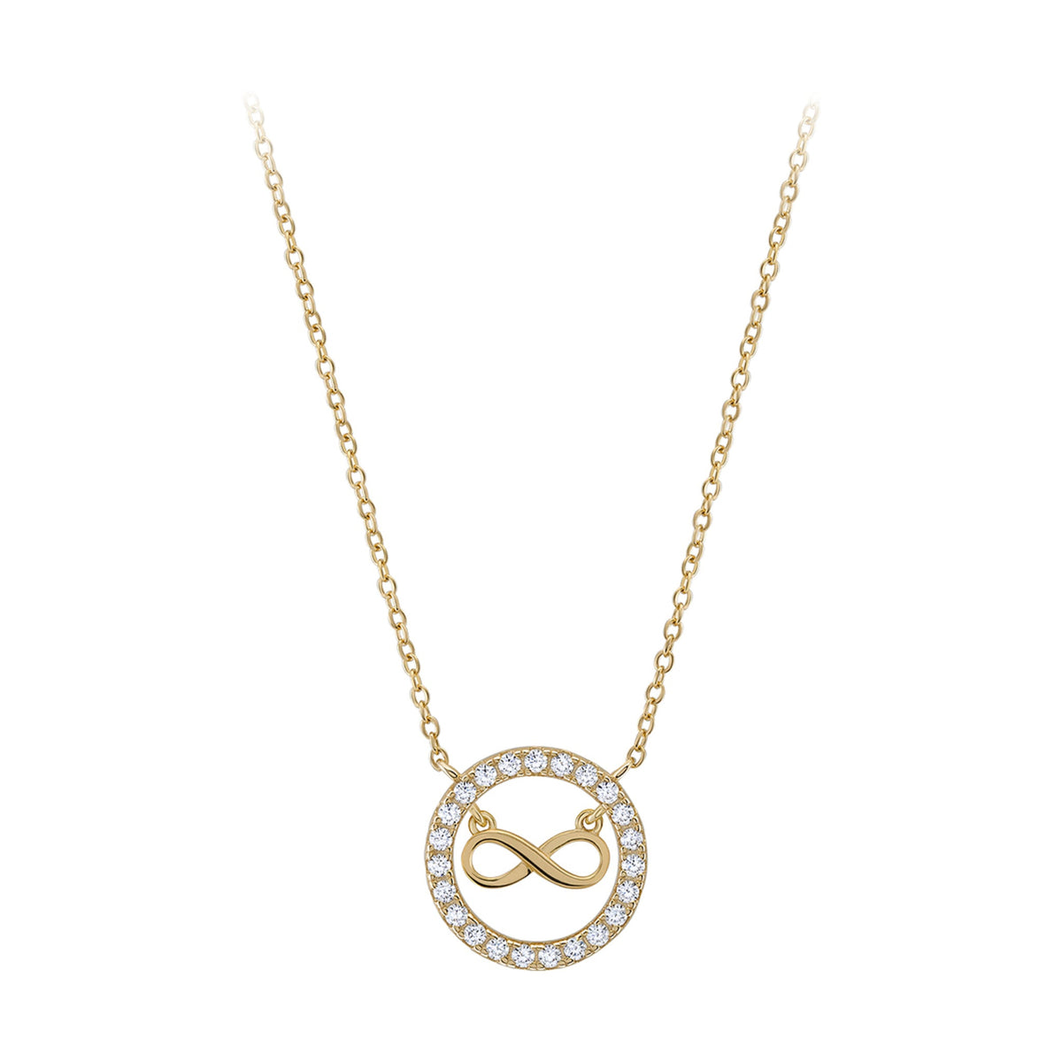 Colar Unike Meaningful Infinito Dourado — UK.CL.1204.0346