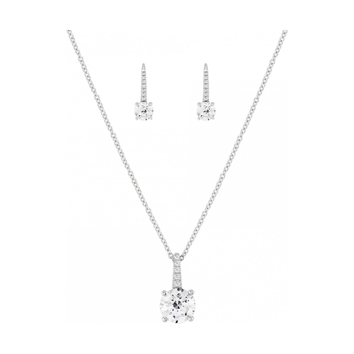 Conjunto Unike Classy Solitaire Shiny — UK.PK.1206.0001