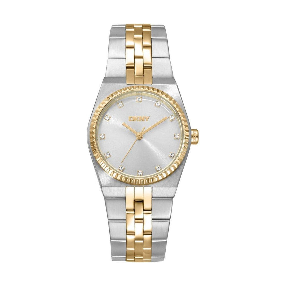 Relógio DKNY Essentials Bicolor — referência DK1L177M0055