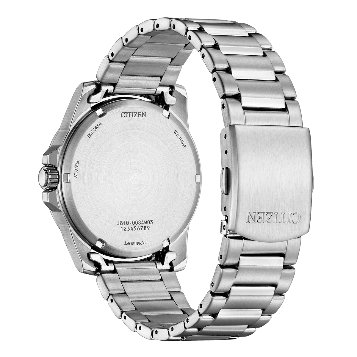 Relógio Citizen AW1816-89X — vista posterior
