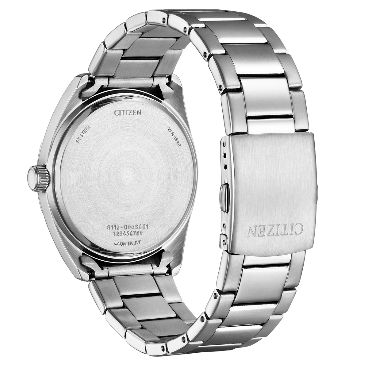 Relógio Citizen BI5110-54X — vista posterior