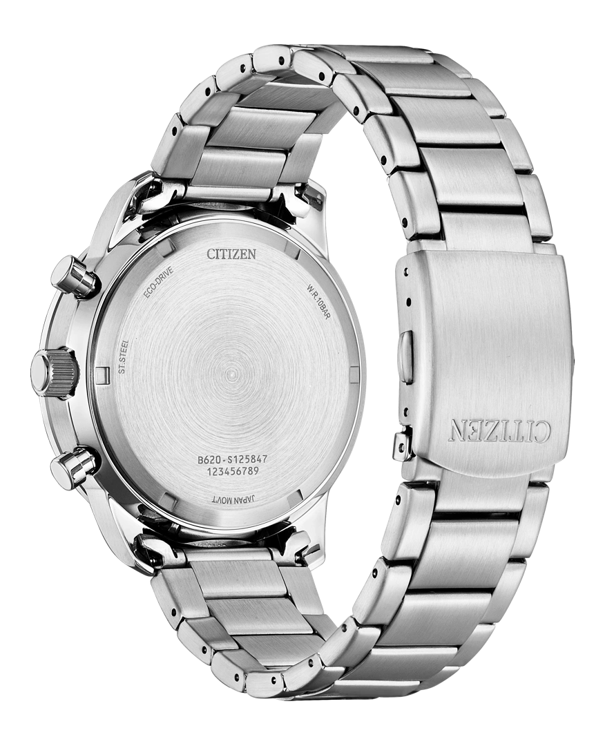 Relógio Citizen CA4500-91E — vista posterior