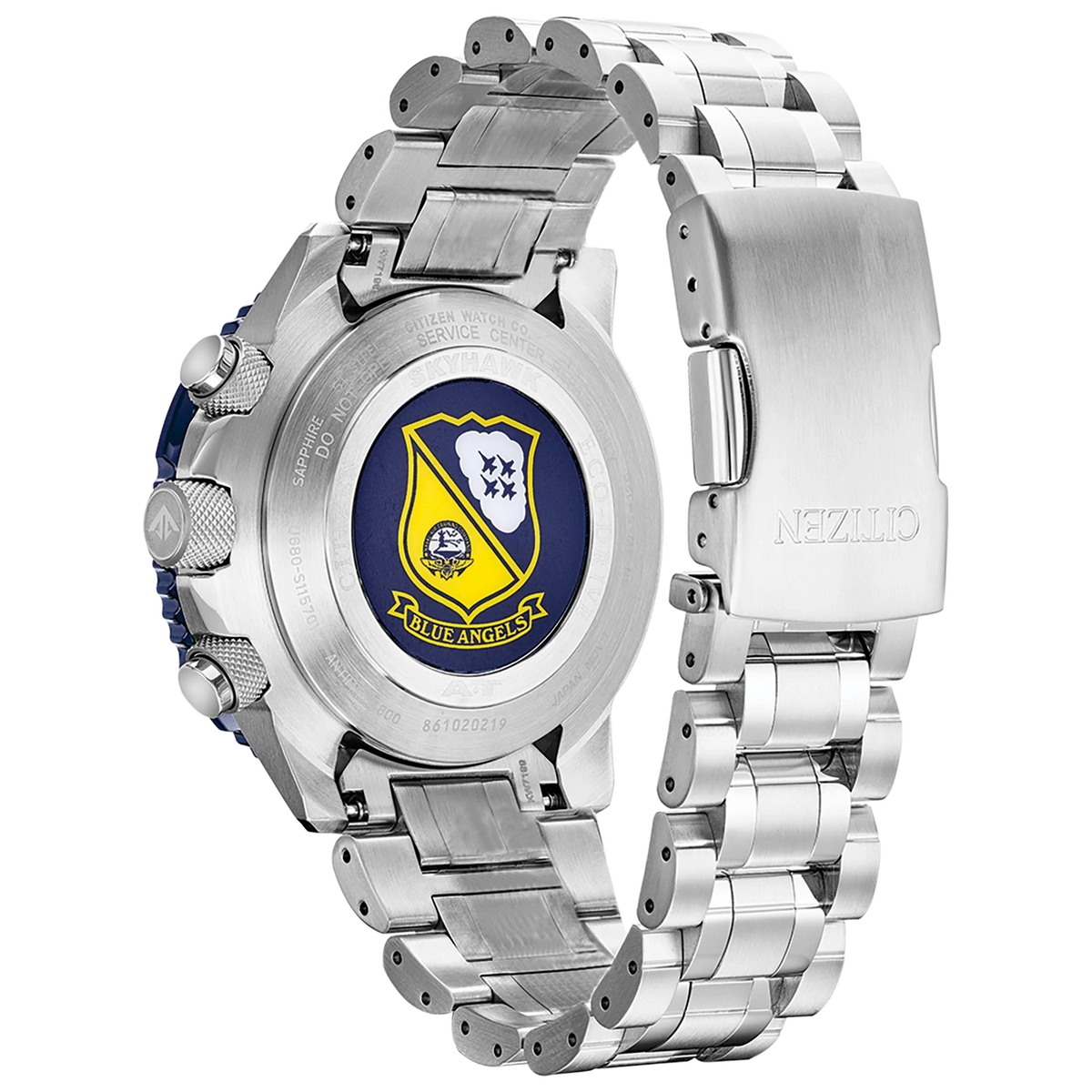Relógio Citizen JY8078-52L — vista posterior