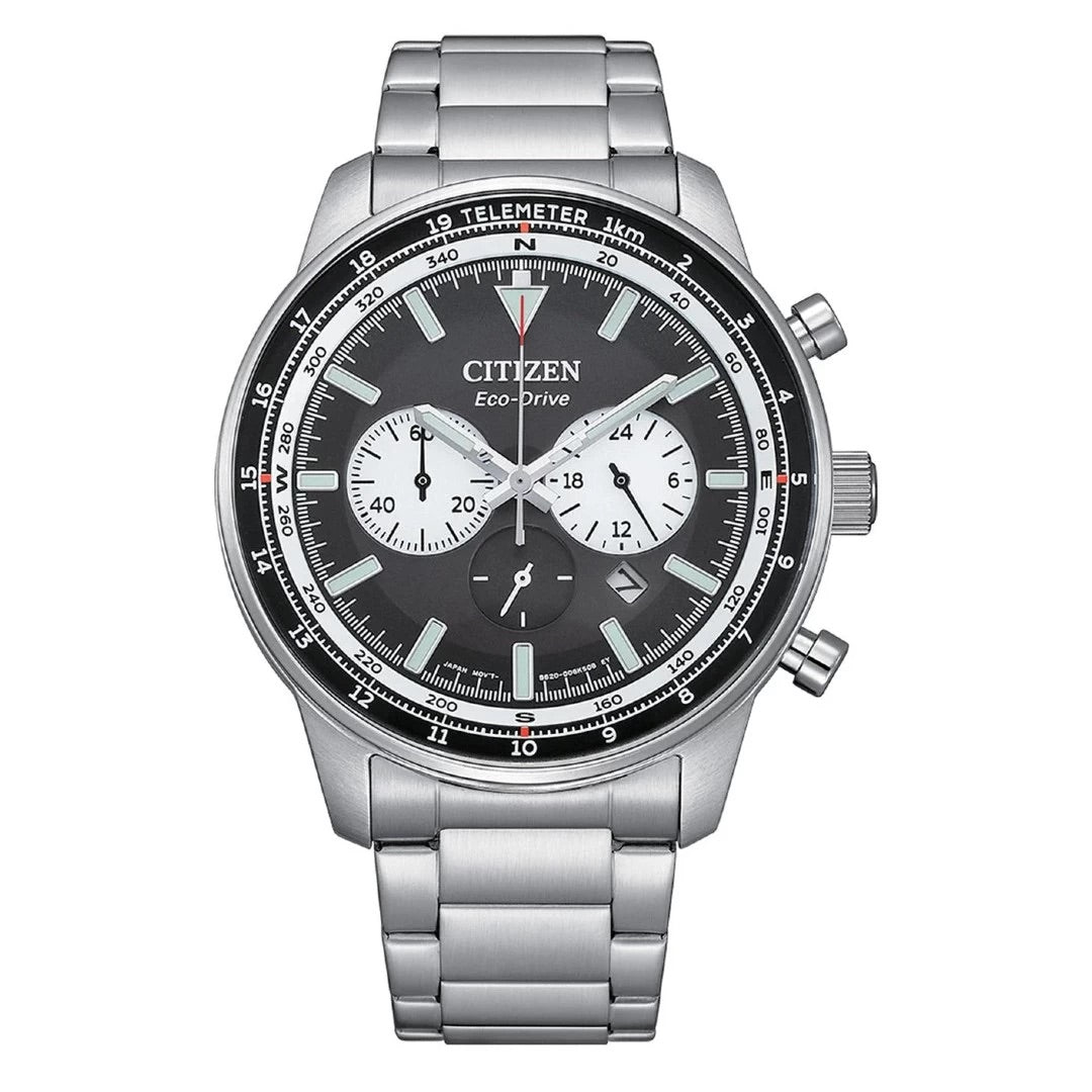 Relógio Citizen Eco-Drive Chronograph Preto — CA4500-91E