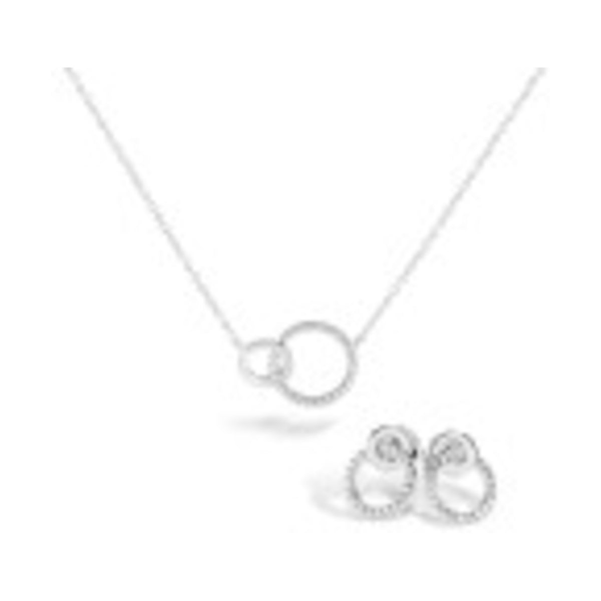 Conjunto Unike Classy & Chic em prata 925 — edição Dia dos Namorados — UK.PK.1204.0011