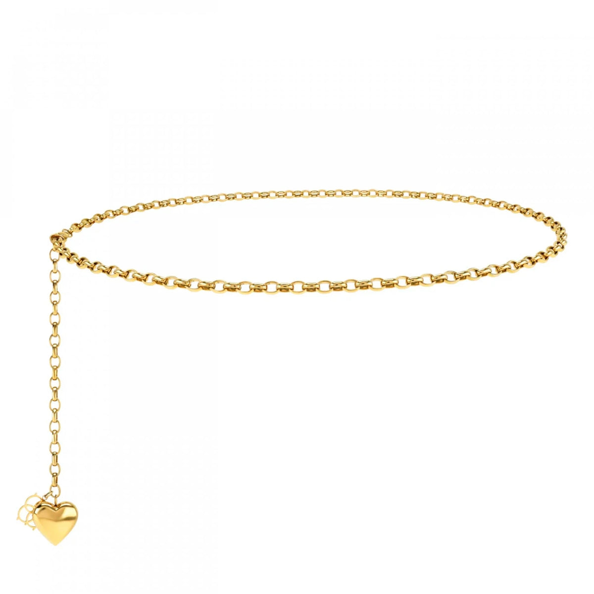 Colar Cinto ONE Neckmess Icon Dourado — corrente usada à cintura